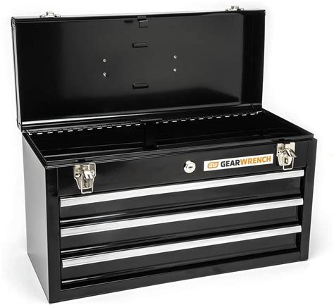 gearwrench 20 in 3 drawer steel tool box|GEARWRENCH 3 Drawer Tool Box .